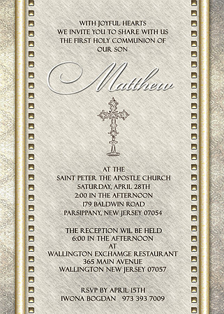 FIRST COMMUNION----------------INV57S-CM08 (back)