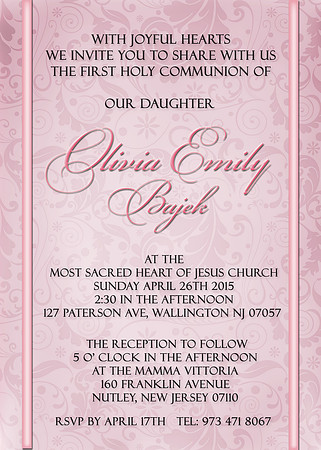 FIRST COMMUNION----------------INV57S-CM14 (back)