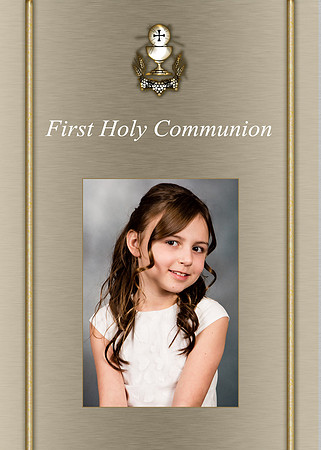 FIRST COMMUNION----------------INV57S-CM11 (front)